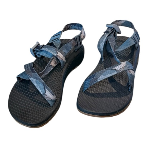 CHACO ZCloud Rambling Navy Sandals Rubber Sole Outdoor Hiking Size 10 NEW - Picture 4 of 7